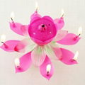 flower candle