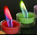 cake decorative paraffin color flame