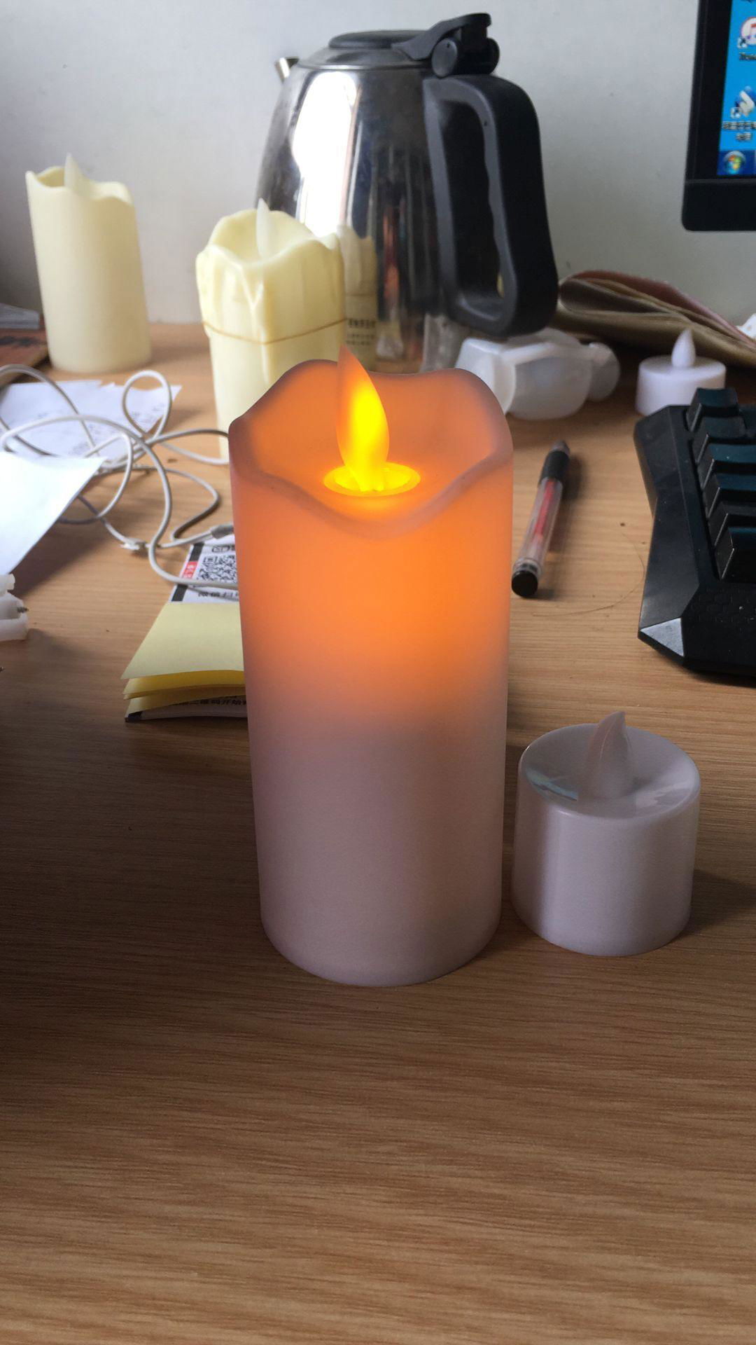 flameless mini led wax tea light tealight candle 4