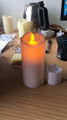 LED moving wick candle