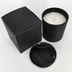 massage soy wax scented glass candle factory china