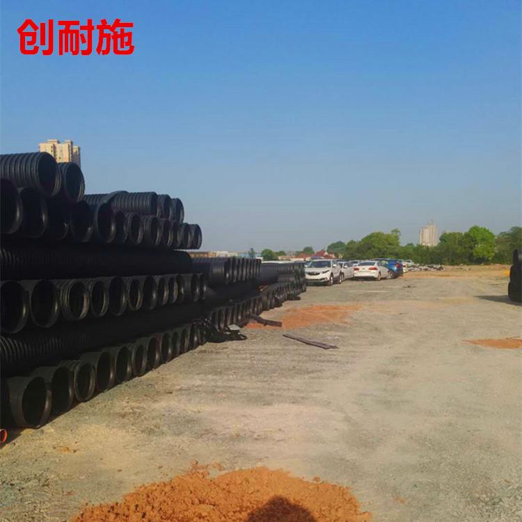 湖南長沙雙臂波紋管HDPE雙壁波紋管 3