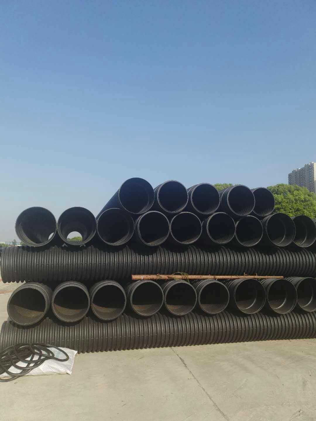 湖南長沙雙臂波紋管HDPE雙壁波紋管 5