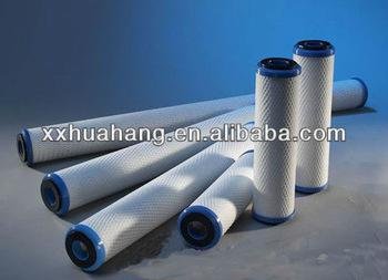 activated carbon impregnated cellulose filter cartridge for industry