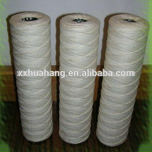 String wound filters cartridge for water equipment 