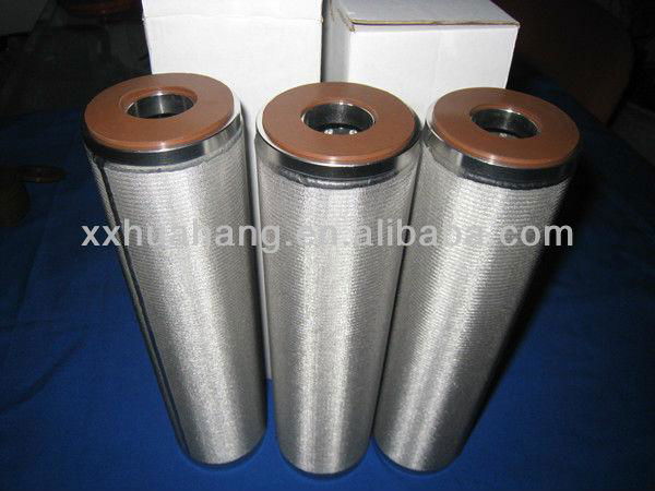 multi-layer stainless steel sintered metal fiber felt filter cartridge 3