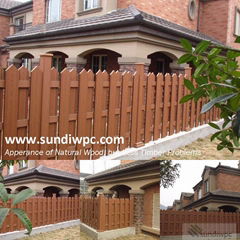 Durable Wood Plastic Composite Fencing