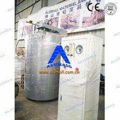 45KW Electrically Heated Retort Pit Nitriding Furnace For Aluminium Extrusion Di