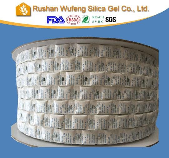 silica gel roll type desiccant strip continuous sachet