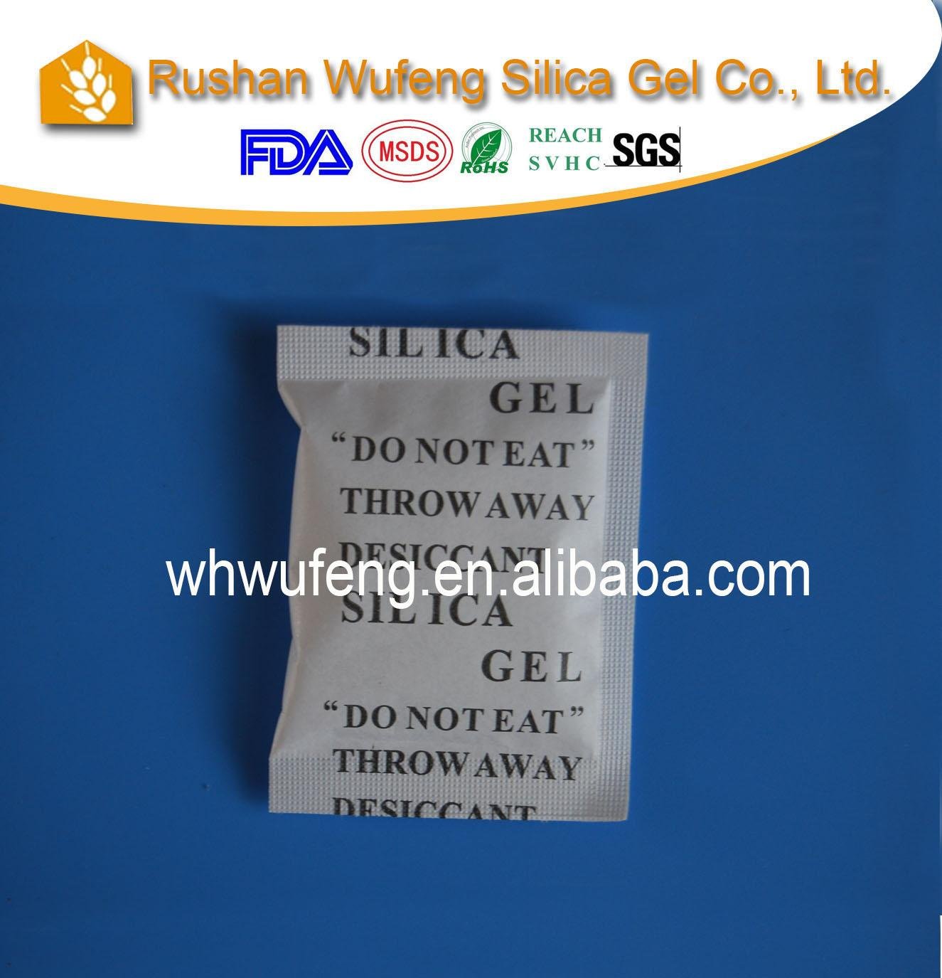 silica gel pack for clothing dry desiccant