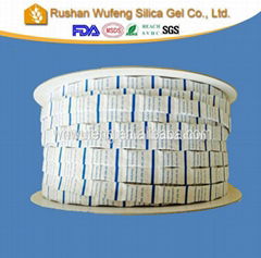 tyvek packing silica gel desiccant roll 0.5g continuous sachet in strip