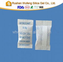 silica gel 0.5gram desiccant  for IVD HCG test kit