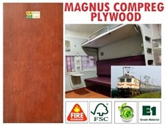 Compreg Plywood for Indian Railways