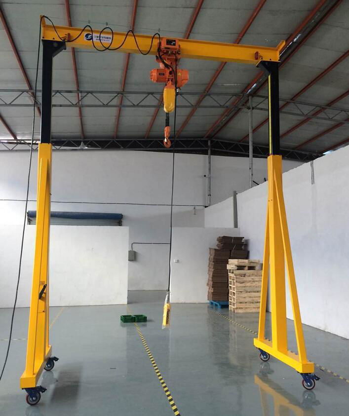 KOIO Worm Wheel Height Adjustable Gantry Crane