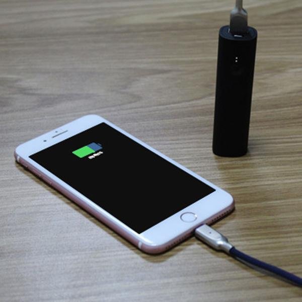 2600mAh mobile phone power bank charger with 18650 Lithium cell and indicator li