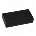 5200mAh power bank huge capacity portable charger with 18650 lithium cell and in 4