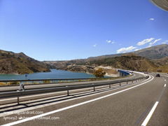 Brunei W beam  highway guardrail