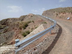 Guyana W beam  thire beam highway guardrail