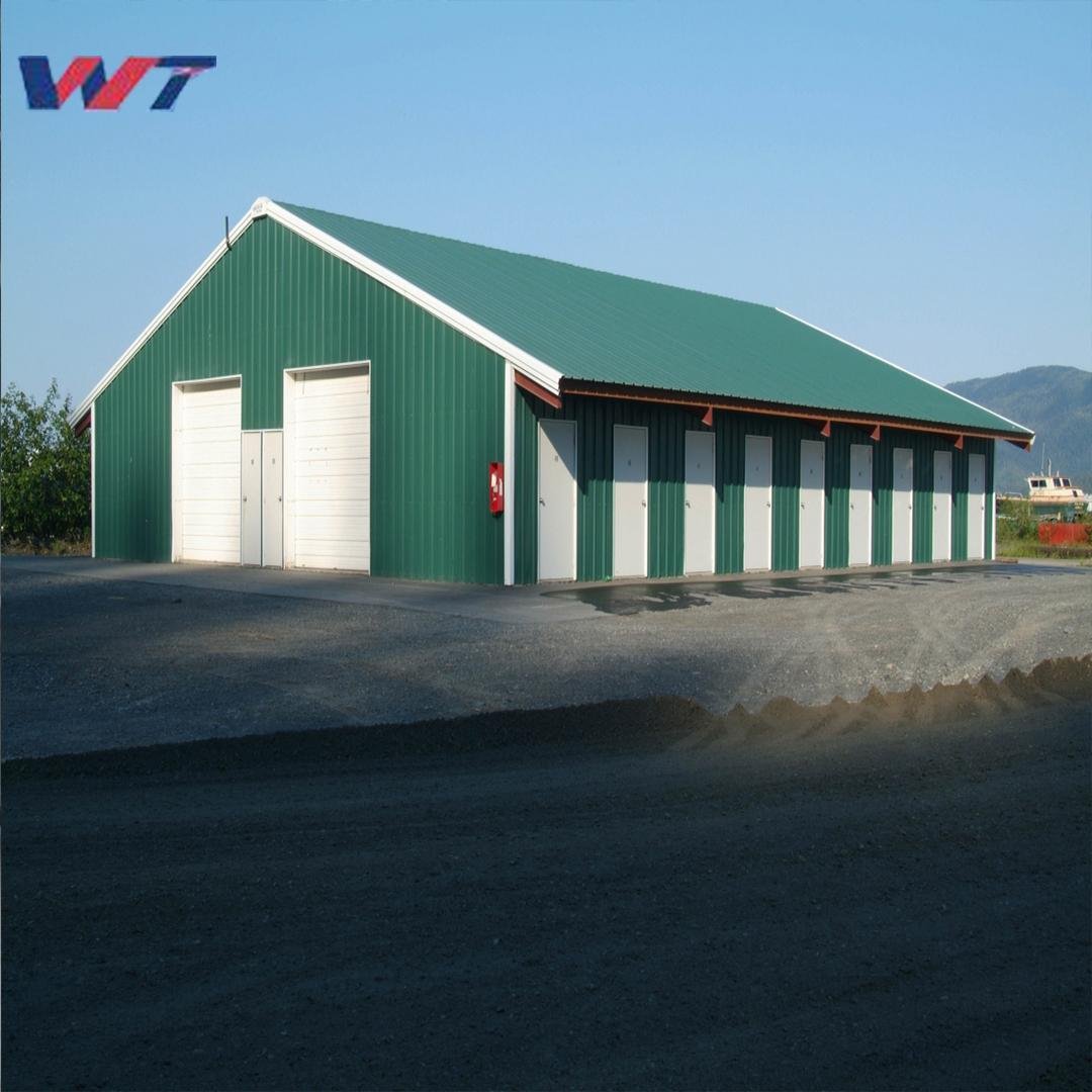 High Rise Prefab Prefabricated Customized Steel Structure Workshop Warehouse 3