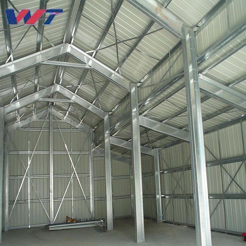 High Rise Prefab Prefabricated Customized Steel Structure Workshop Warehouse 5