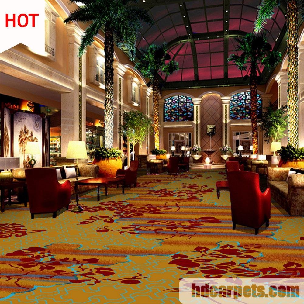 Luxury Hotel Lobby carpet For 5 Star Hotel Or Casino 2