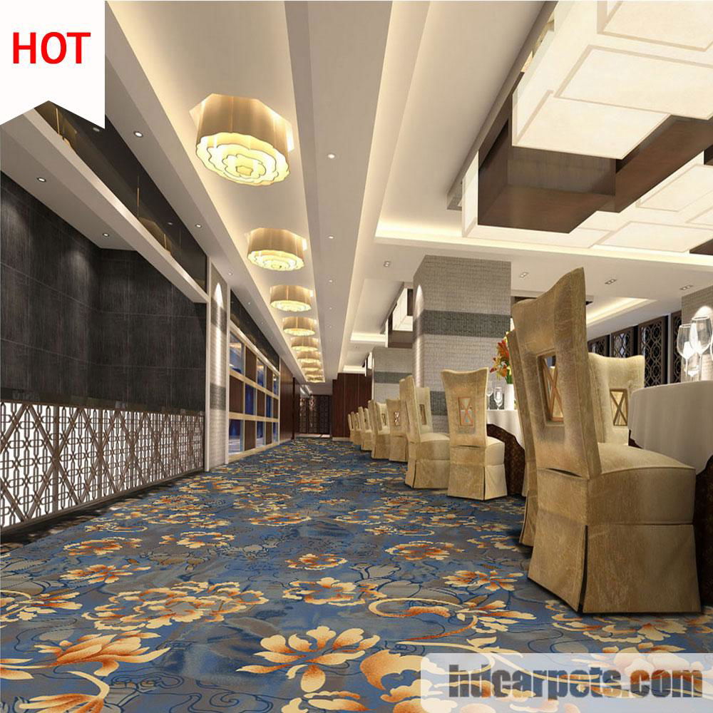 Luxury Hotel Lobby carpet For 5 Star Hotel Or Casino 4