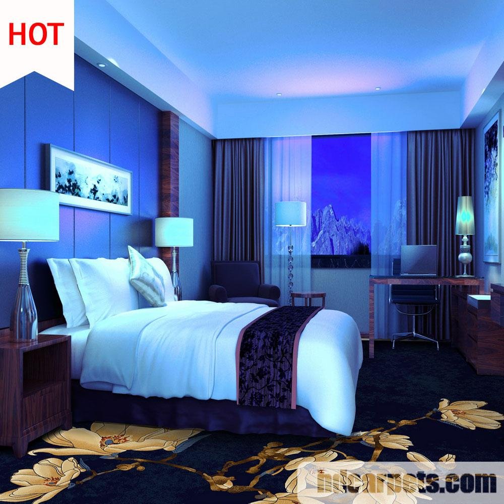Luxury design Non Woven Hotel Room Carpet made in china 3