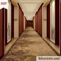 Fire Resistant Hotel Corridor Wilton Carpet New Design For 5 Star Hotel 4