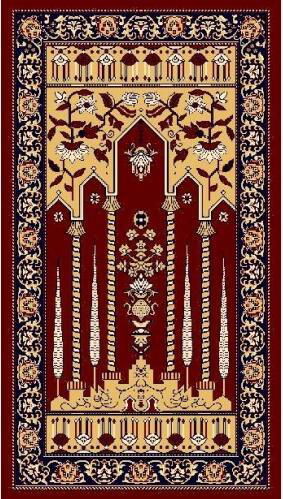 Pattern customized carpet floor for mosque prayer