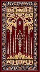 Pattern customized carpet floor for mosque prayer