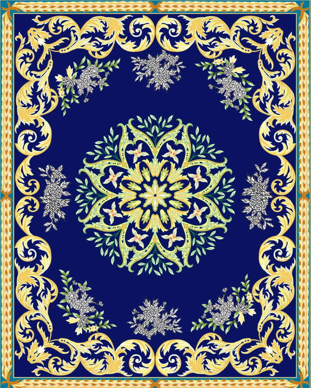 Cut Pile Pattern and Jacquard Style persian carpet iranian carpet persian rugs 2