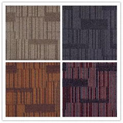 Nylon Carpet Tiles with PVC Backing,