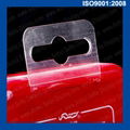 Plastic Hang Tabs For retail display 1