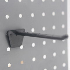 plastic pegboard hook for supermarket display