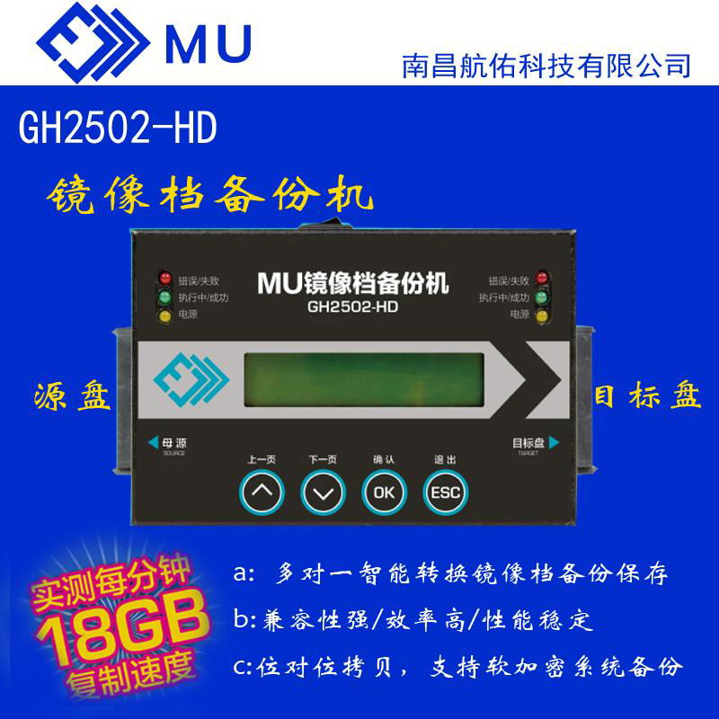 GH2502-HD醫療系統盤備份機 3