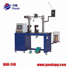 Linear transformer winding machine