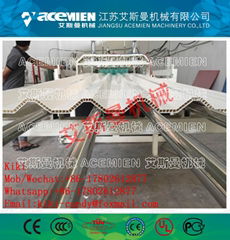 PVC Hollow Roof tile making machine