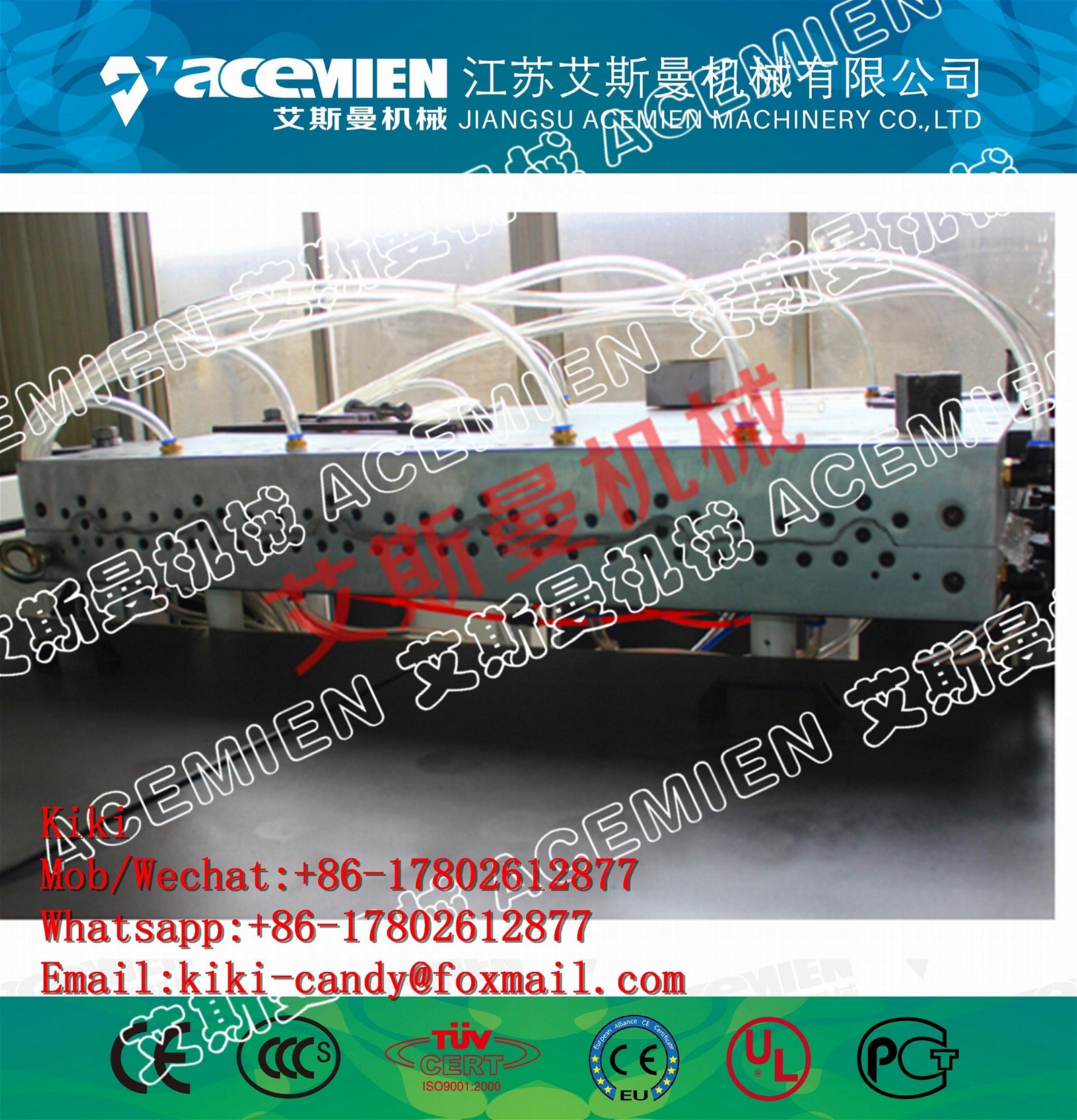 PVC roofing tiles extrusion machine making line plastic roof tile machine extrud 4
