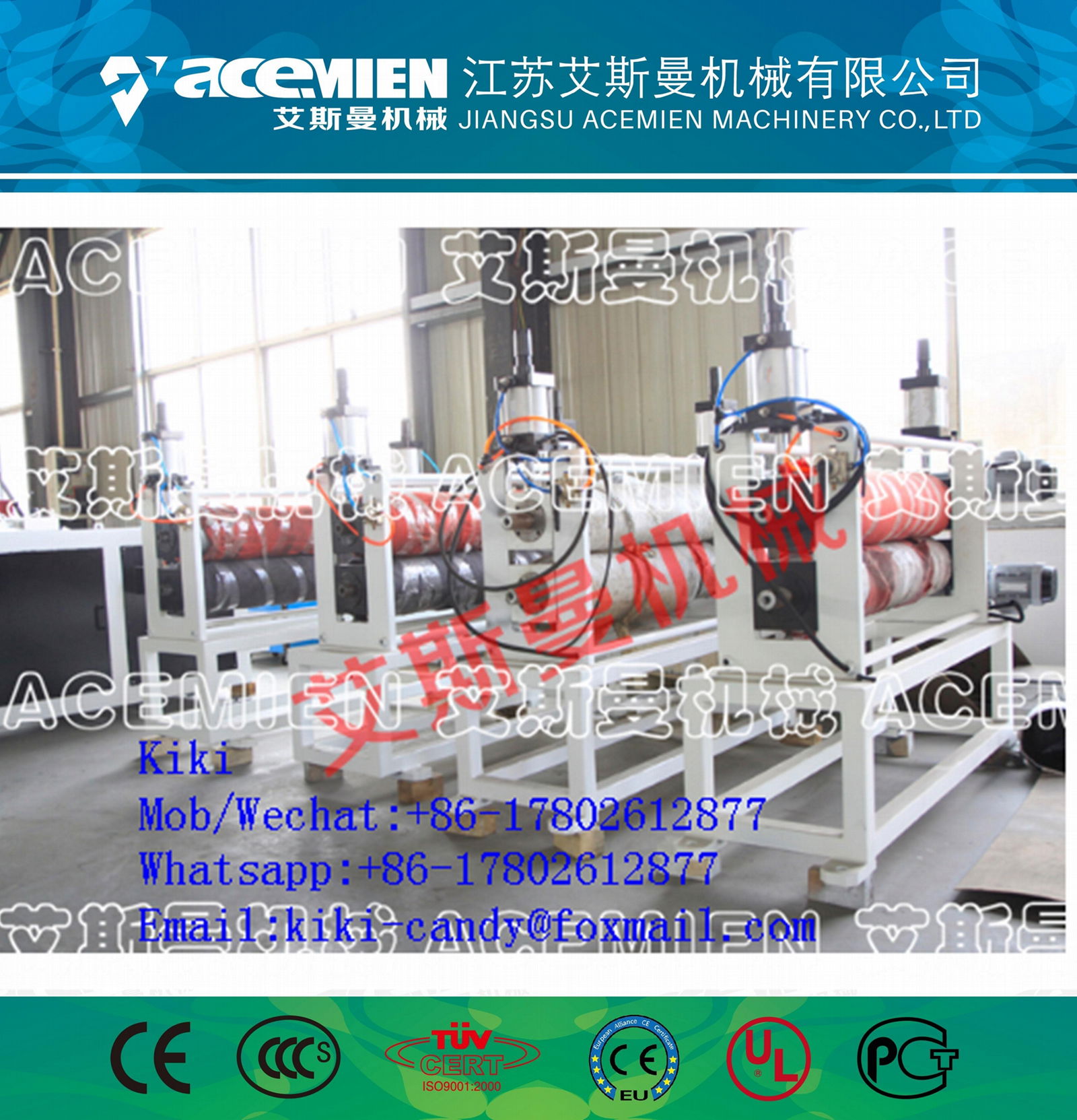 Full Automatic Roofing PVC Tile Making Machine with OEM and Customized Design 3