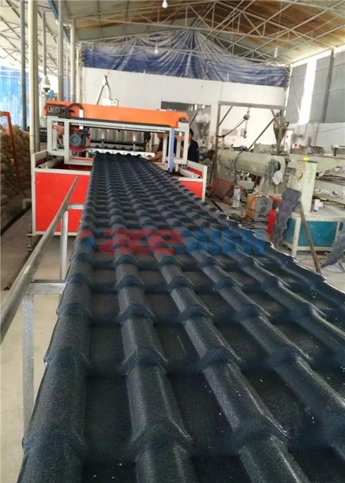 roofing sheet extrusion machinery recycling making machine