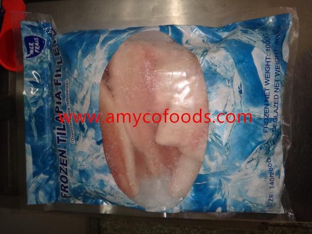 Frozen tilapia fillets with high quality and low price 5