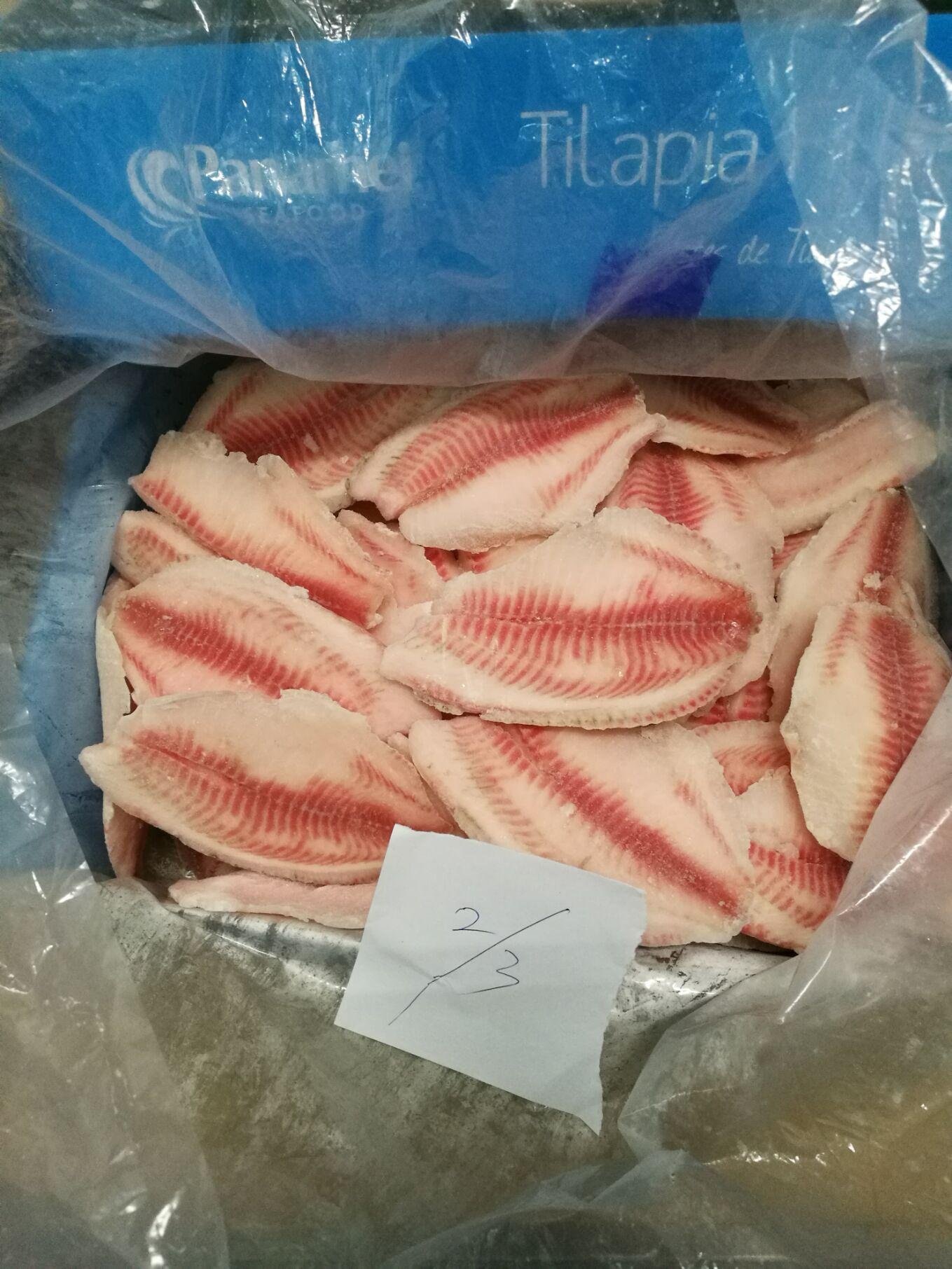 Healthy frozen tilapia fillets no CO treated 5