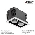 Artdon雅大高品质双头10W方形筒灯 AT-LD1006S-L2