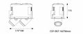 Artdon 10W Double Head Square Down Light AT-LD1006S-L2 2