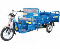 electric tricycle for loading and transportation