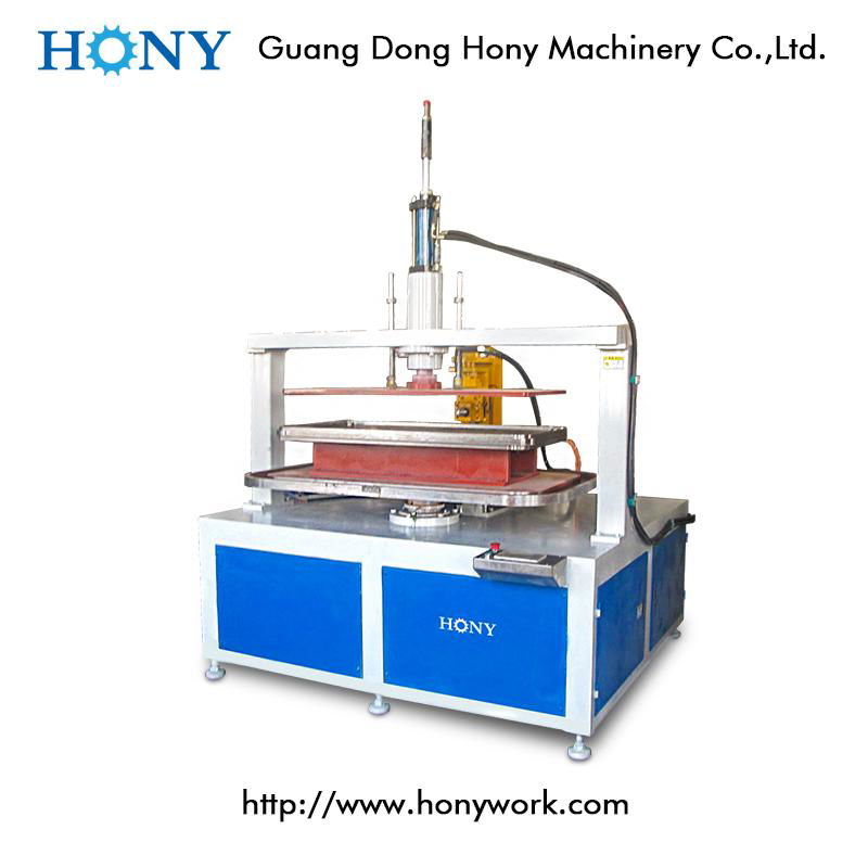 edge hemming rolling pre-curling serging machine for abnormal shape