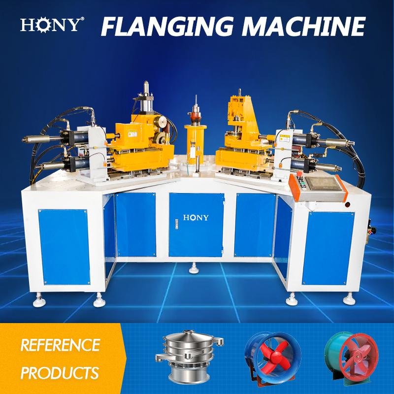 hydraulic pressure flaring flanging beading machine for oven pan 2