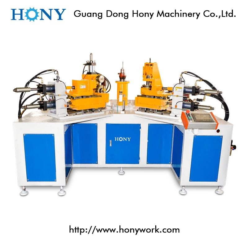 hydraulic pressure flaring flanging beading machine for oven pan 3
