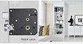 z-wave plus smart door lock unlock via keypad IC card and App  3