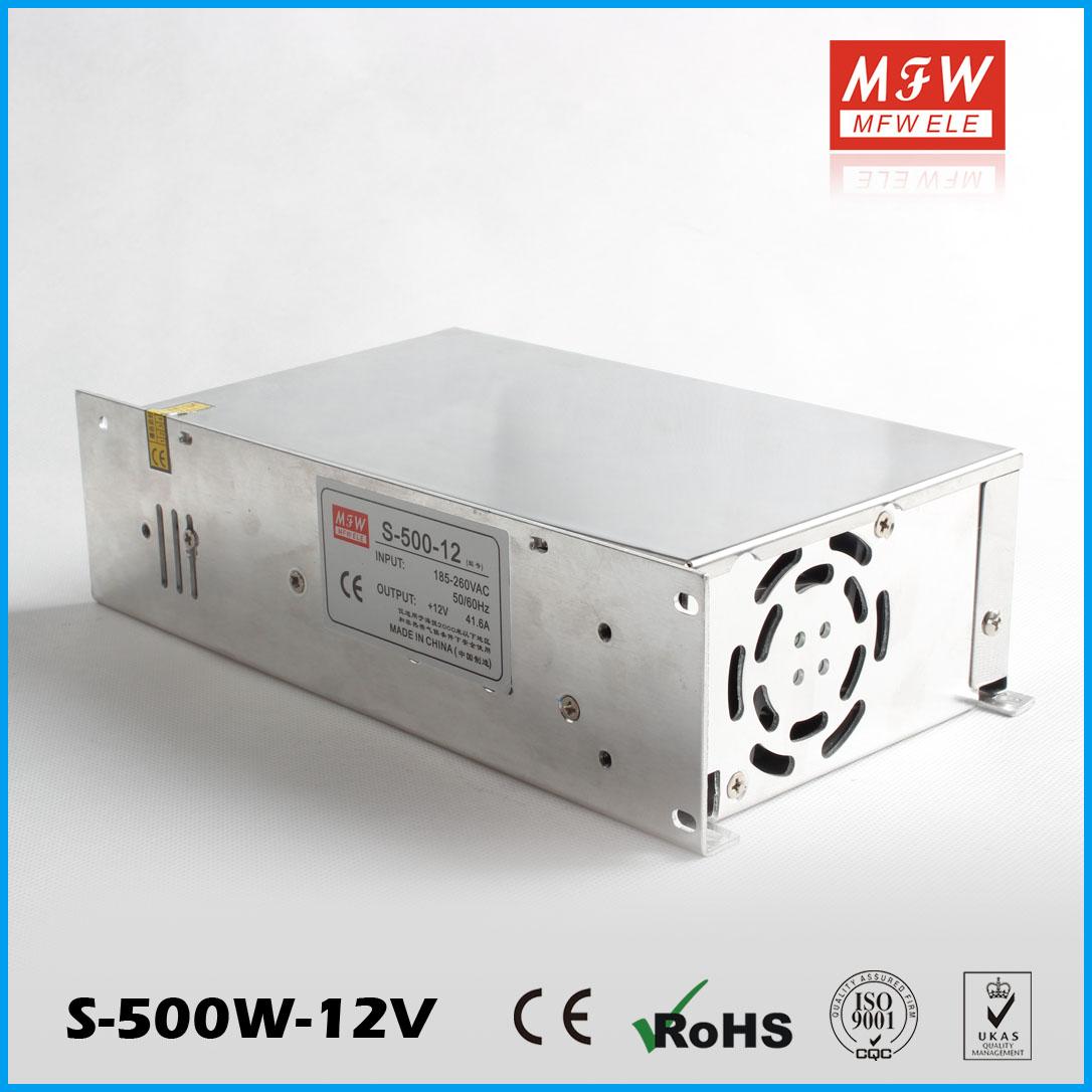 500W single output AC to DC switching power supply 2